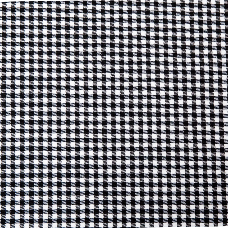 Yarn Dyed Checks Elastic Bengaline Fabric